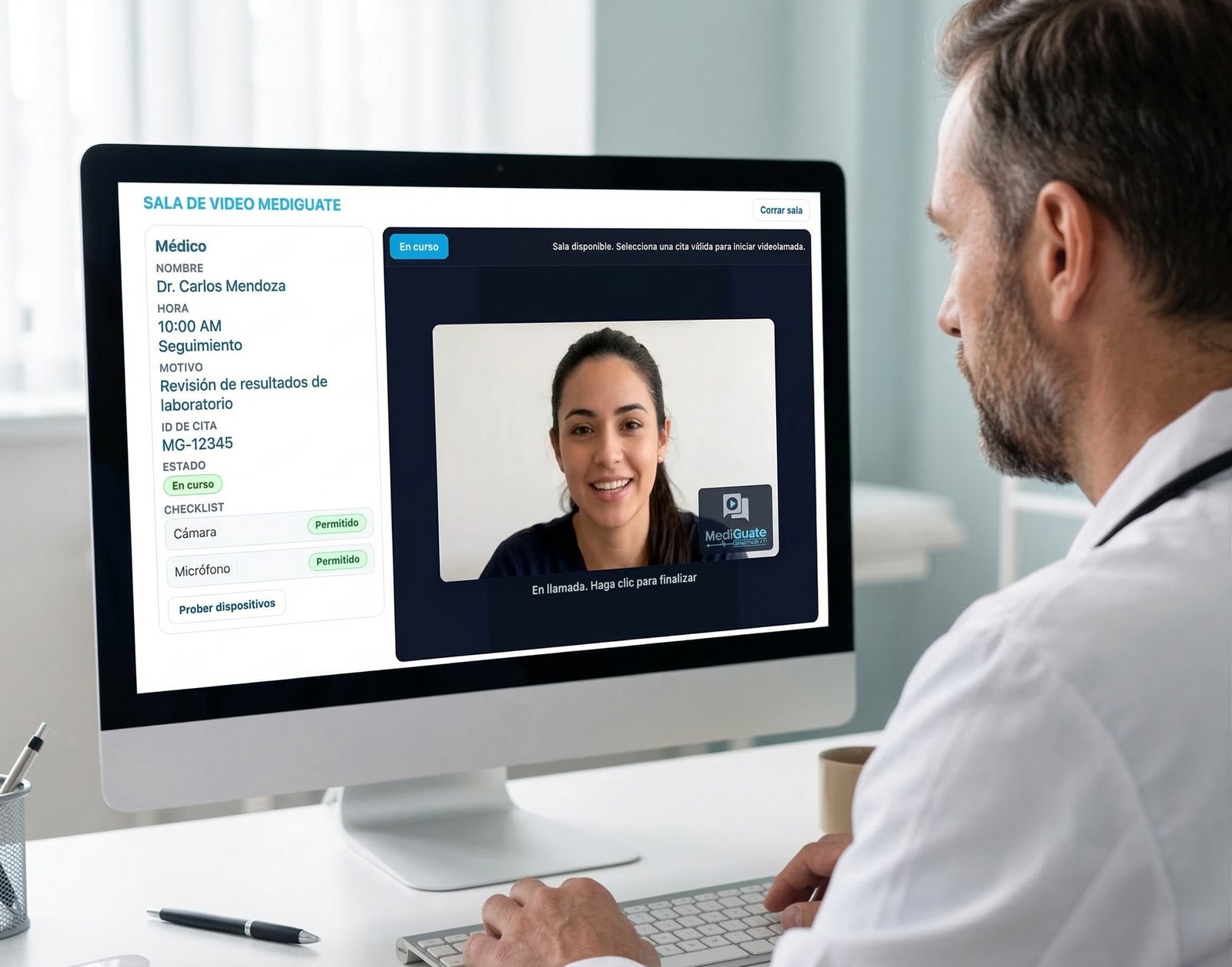 Recibe atención médica